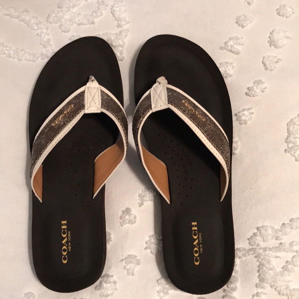 Coach Flip Flops